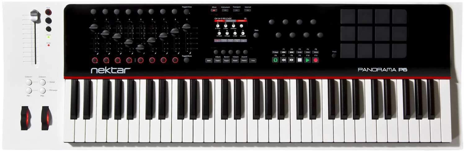 Nektar Panorama P6 USB Keyboard Controller - PSSL ProSound and Stage Lighting