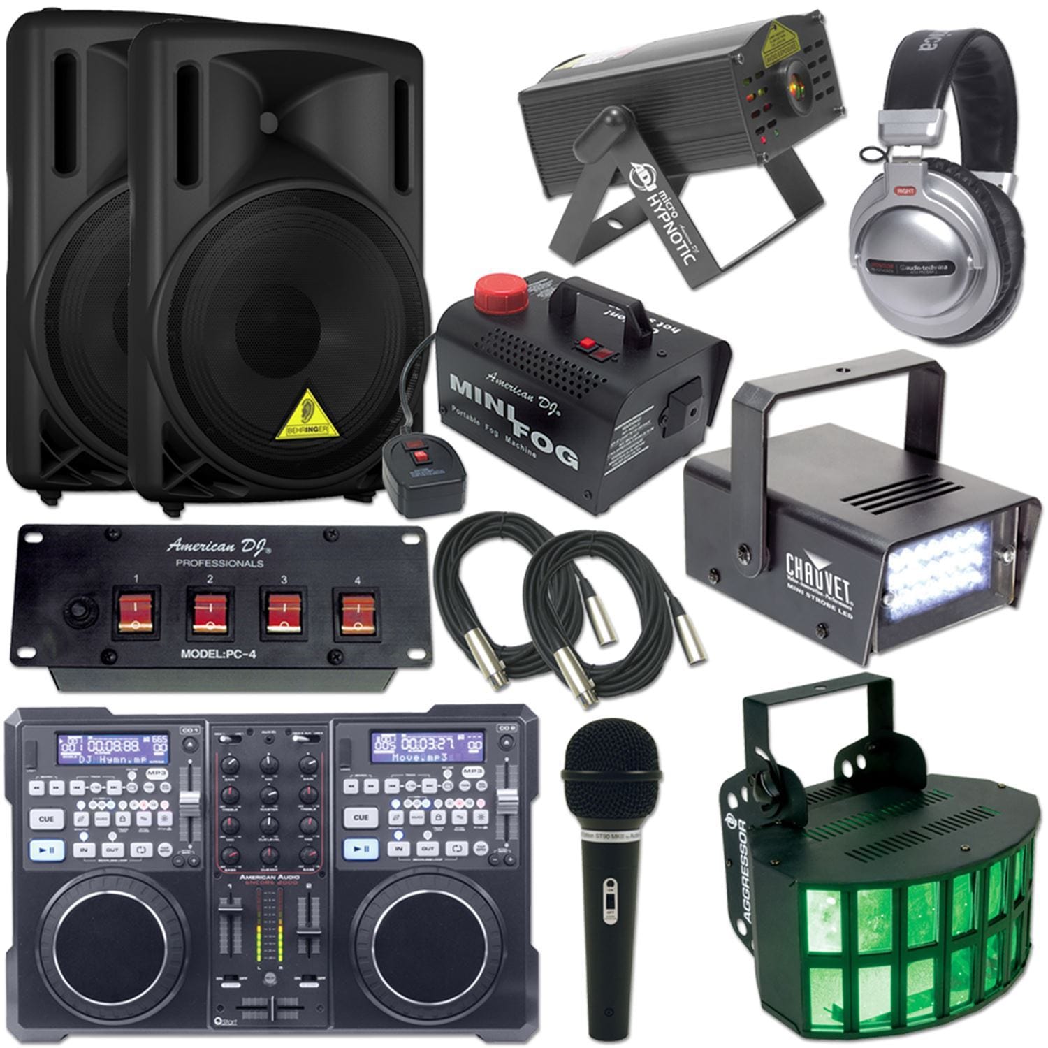 Premium Complete House Party In A Box Package - PSSL ProSound and Stage Lighting