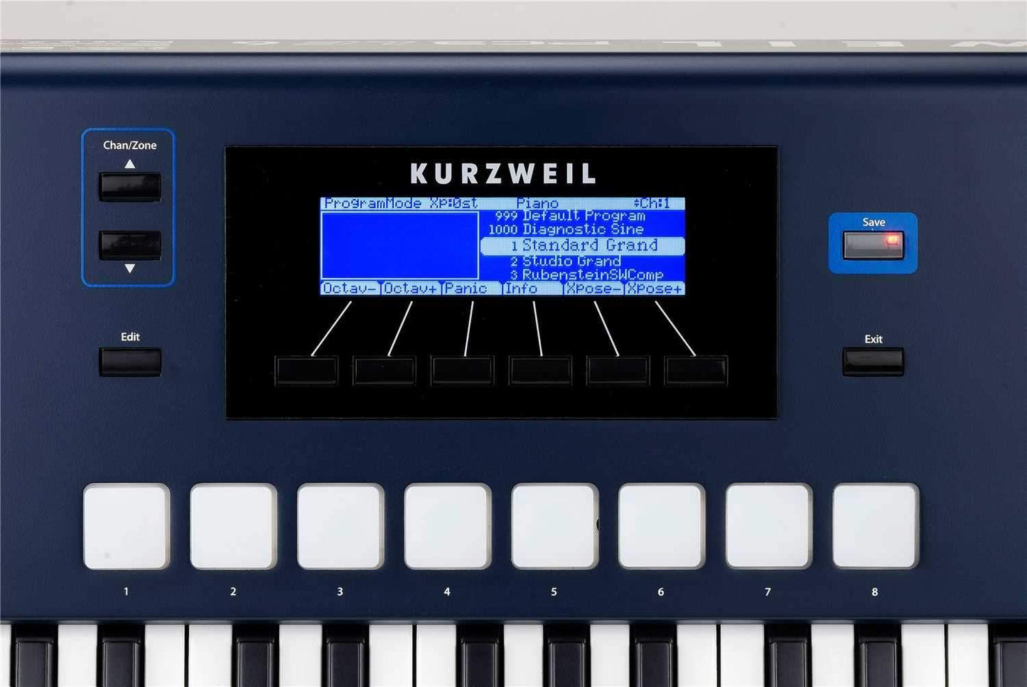 Kurzwell PC3LE6 61 Note Semi-Weighted Keyboard - PSSL ProSound and Stage Lighting