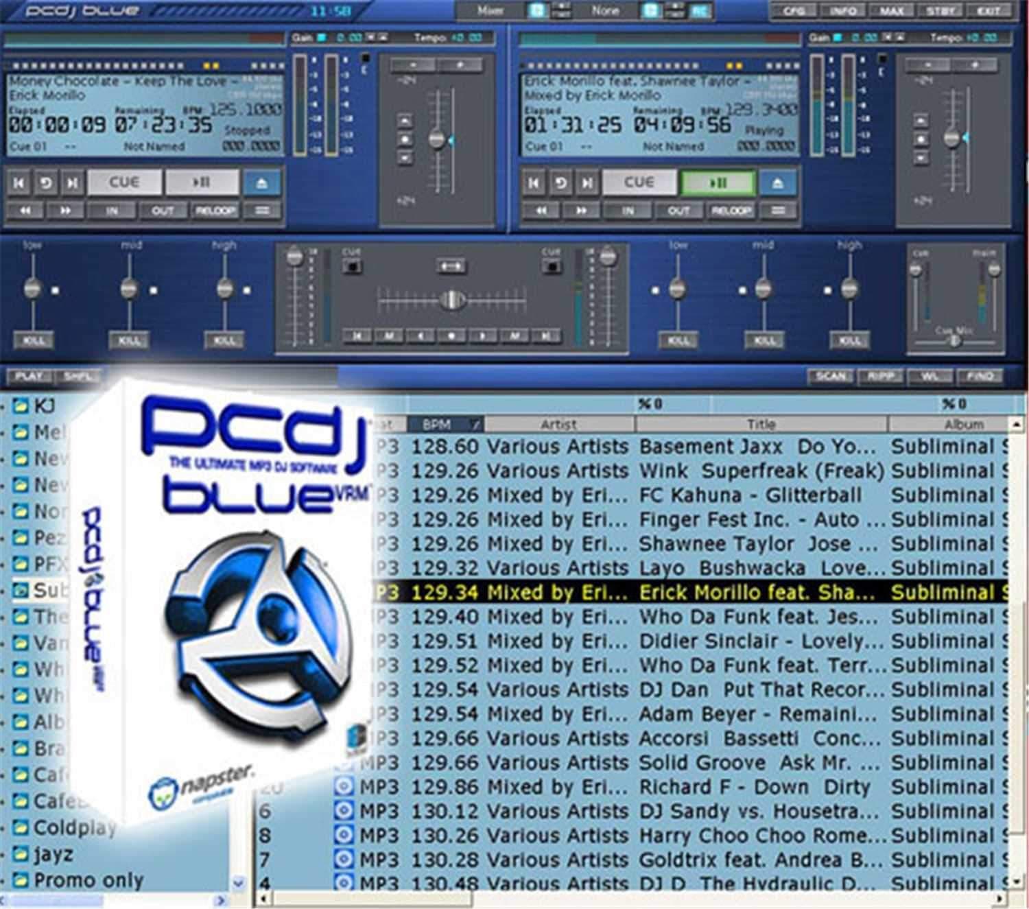 PCDJ Blue Software - PSSL ProSound and Stage Lighting