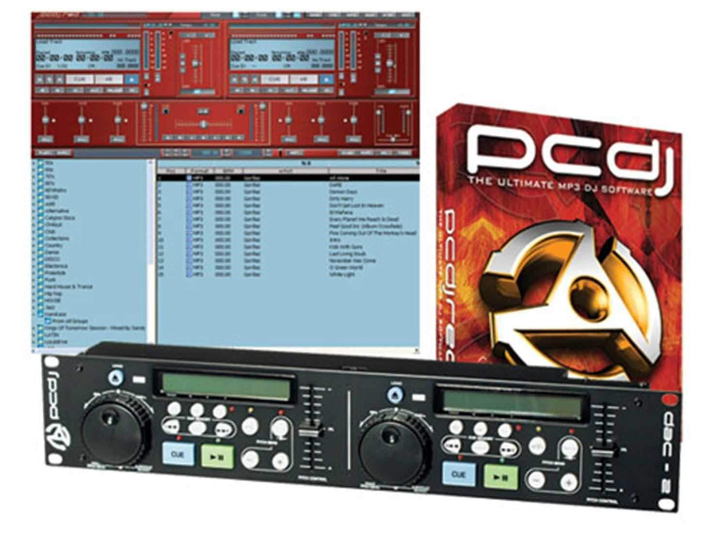 PCDJ DAC-2 Digital Audio Controller & PCDJ-Red S/W - PSSL ProSound and Stage Lighting