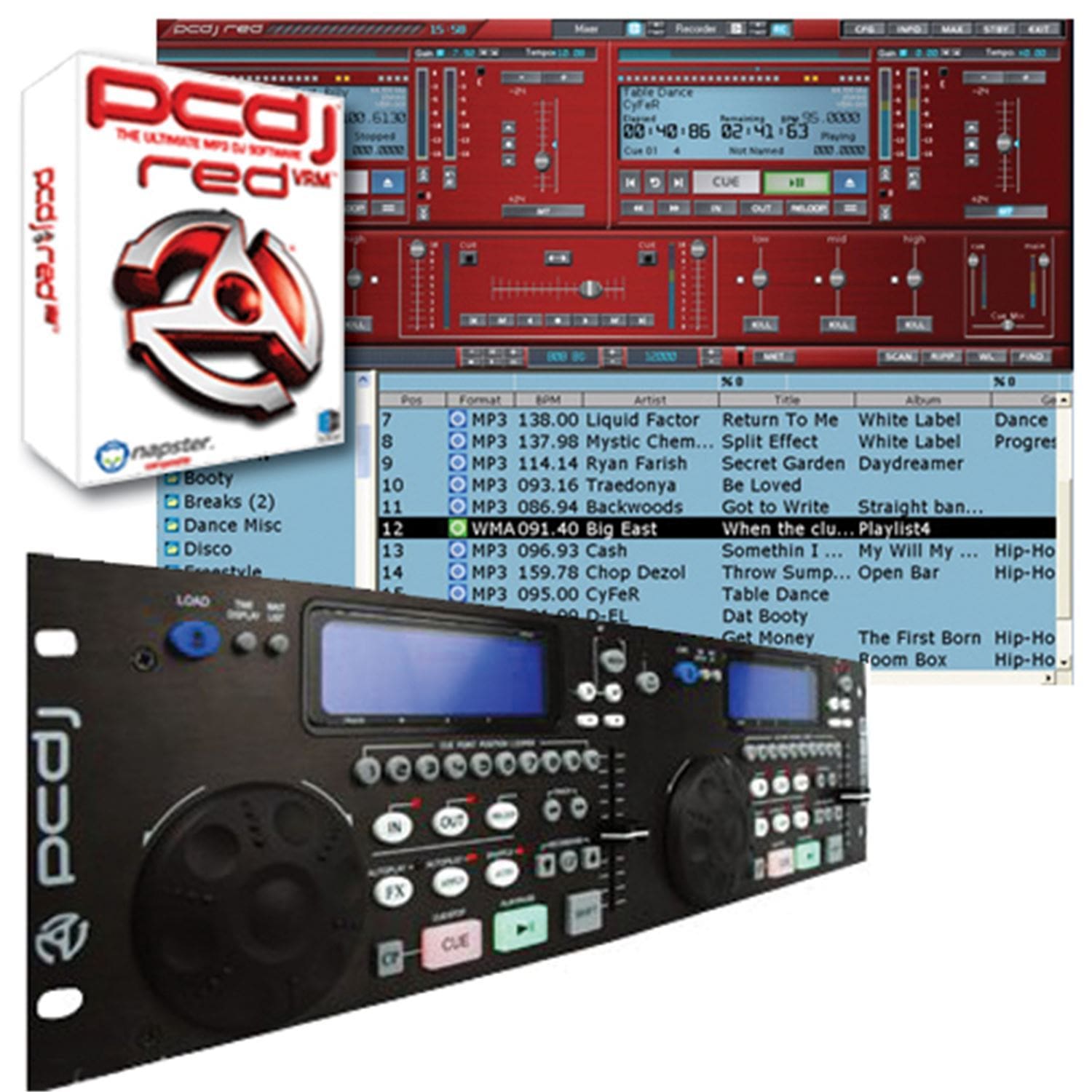 PCDJ DAC 3 Digital Audio Controler with Red Software - PSSL ProSound and Stage Lighting