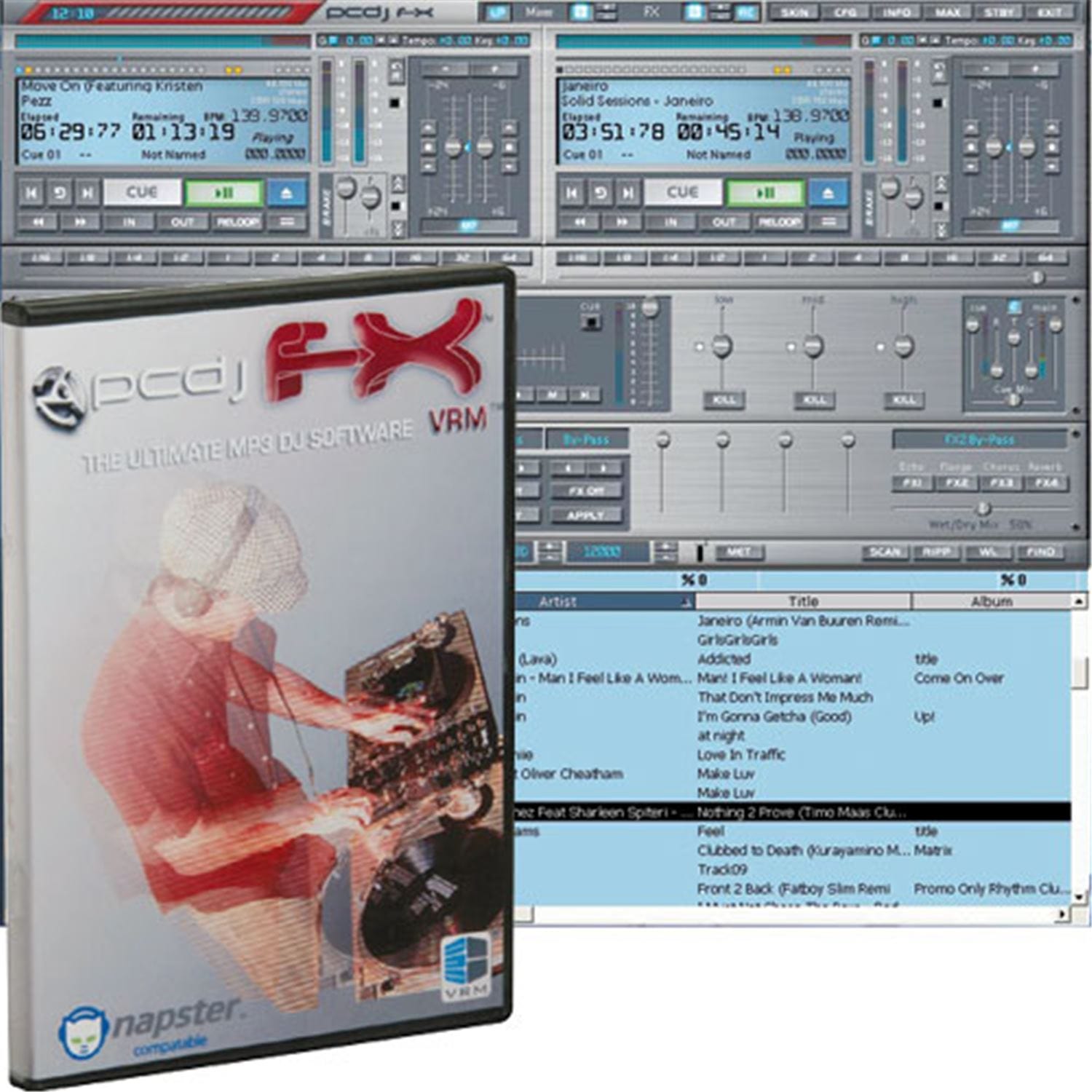 PCDJ FX Personal Computer DJ Software - PSSL ProSound and Stage Lighting