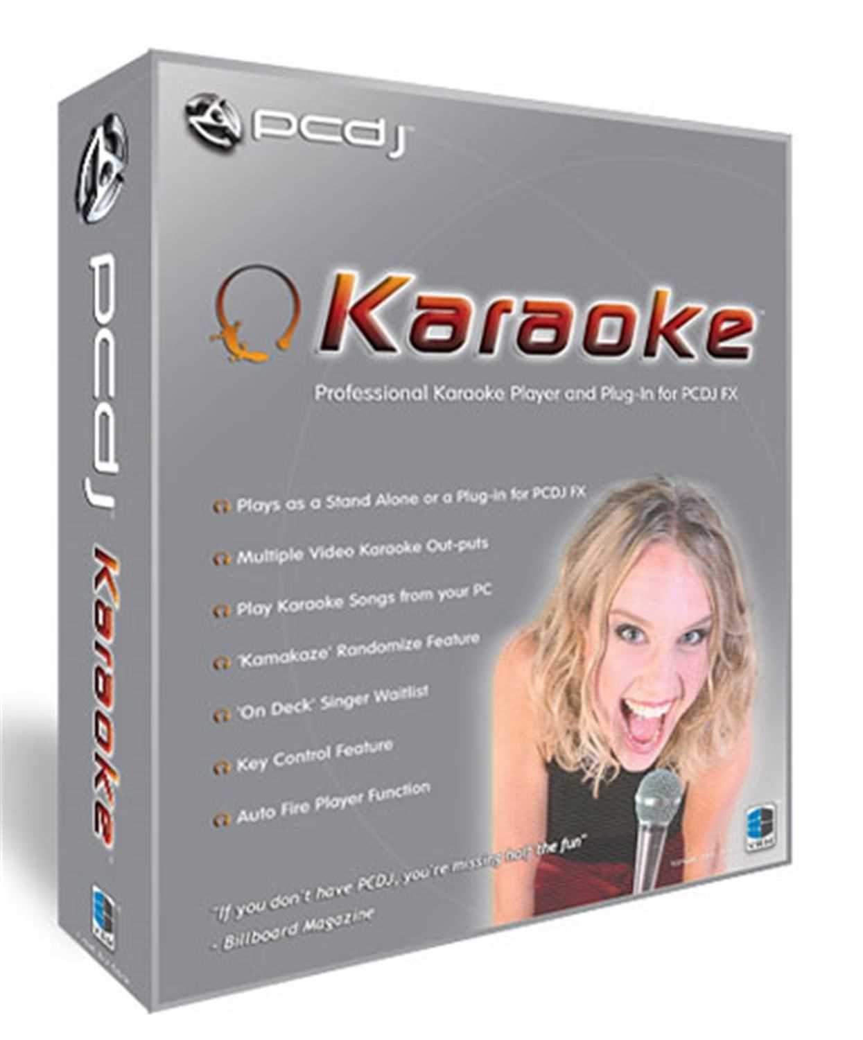 PCDJ KARAOKE Plug In For The CDDJ Fx - PSSL ProSound and Stage Lighting