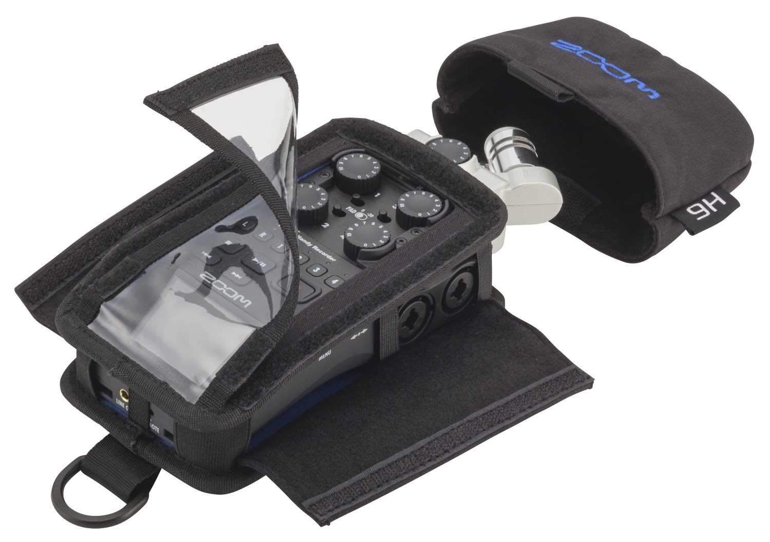 JJC HRP-H6 Handy Recorder Protective Pouch Case For ZOOM H6 - Replaces Zoom PCH-6