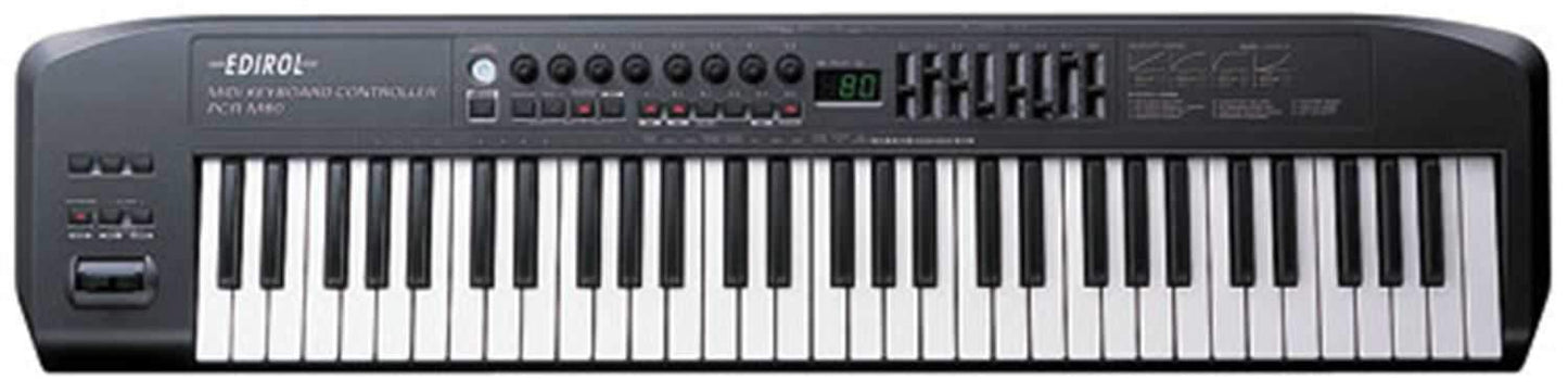 Edirol PCR M80 Midi Keyboard Controller 61 Key - PSSL ProSound and Stage Lighting