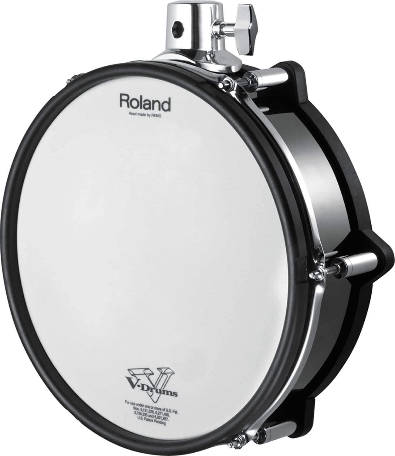 Roland PD-128-BC 12" Dual Trigger Pad-Black Chrome - PSSL ProSound and Stage Lighting