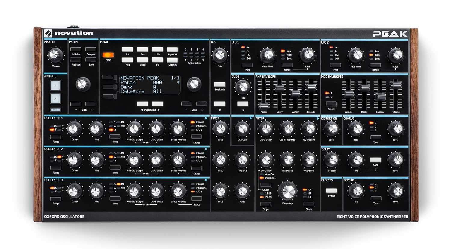 Novation Peak Polyphonic Synthesizer - PSSL ProSound and Stage Lighting