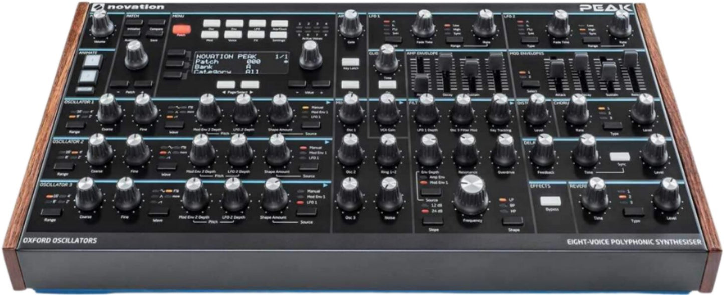 Novation Peak Polyphonic Synthesizer - PSSL ProSound and Stage Lighting