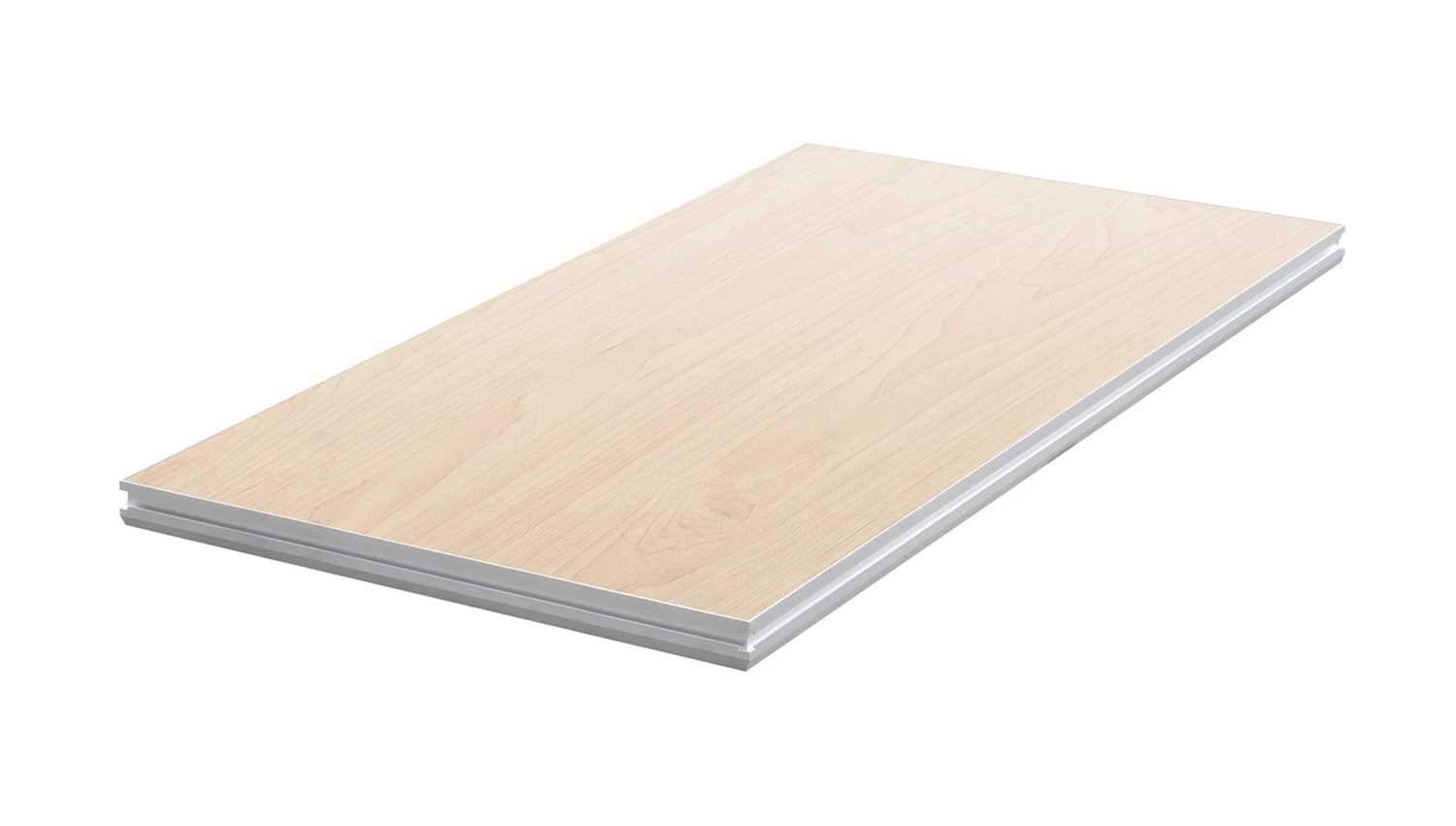 Proflex PFP8X4W 8Ftx4Ft Natural Wood Stage Panel - PSSL ProSound and Stage Lighting