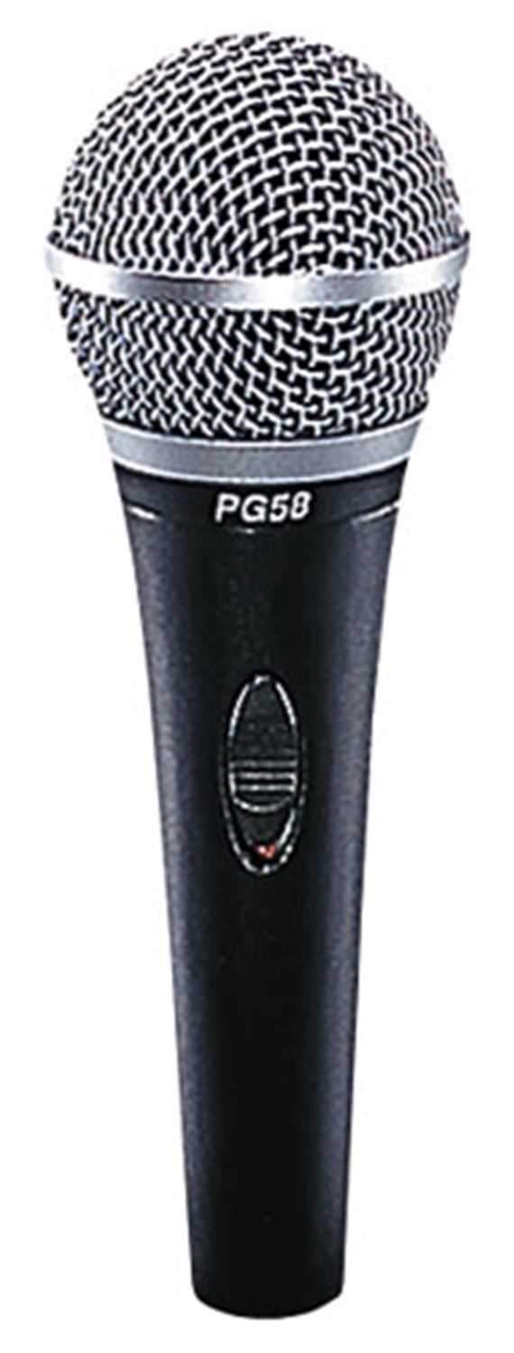 Shure PG58QTR Cardiod Microphone With 15-Ft Cable - PSSL ProSound and Stage Lighting