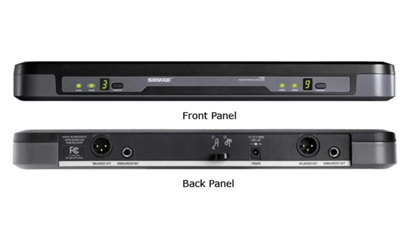 Shure PG88 Dual Receiver For PG Series - PSSL ProSound and Stage Lighting