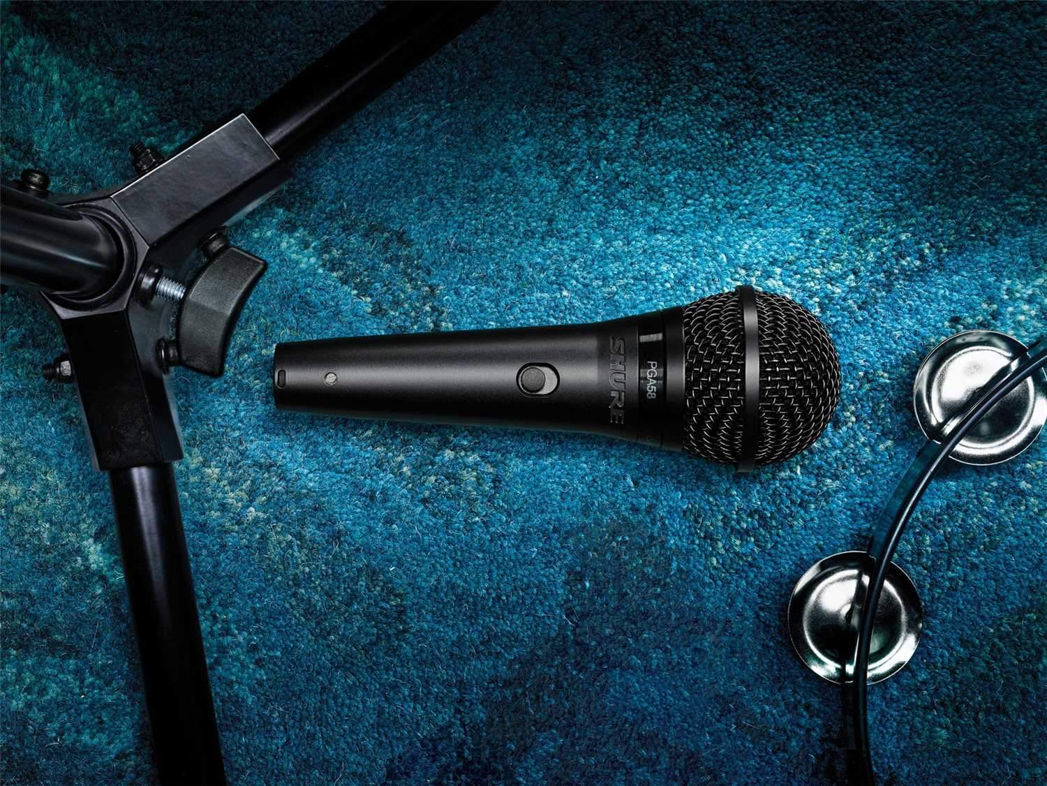 Shure PGA58-LC Dynamic Vocal Microphone - No Cable – Solotech