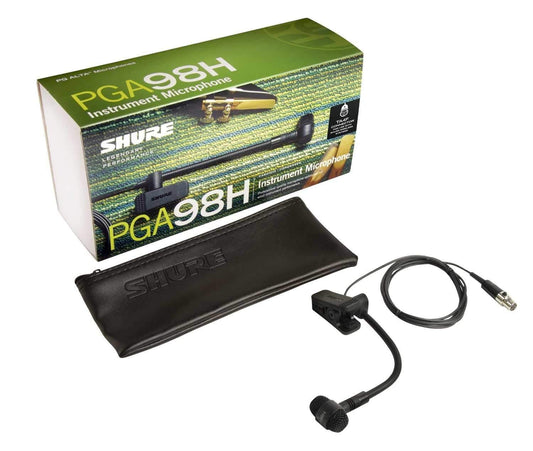 Shure PGA98H-TQG Gooseneck Instrument Mic with TA4F - PSSL ProSound and Stage Lighting