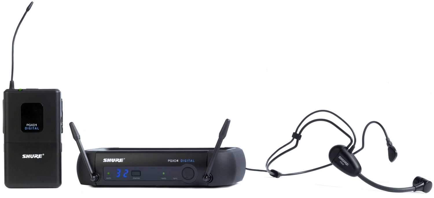 Shure PGXD14PG30 Digital Wireless Headset with PG30 - PSSL ProSound and Stage Lighting