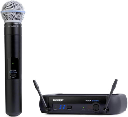 Shure PGXD24/BETA58 Digital Handheld Wireless Mic System with Beta58A - PSSL ProSound and Stage Lighting