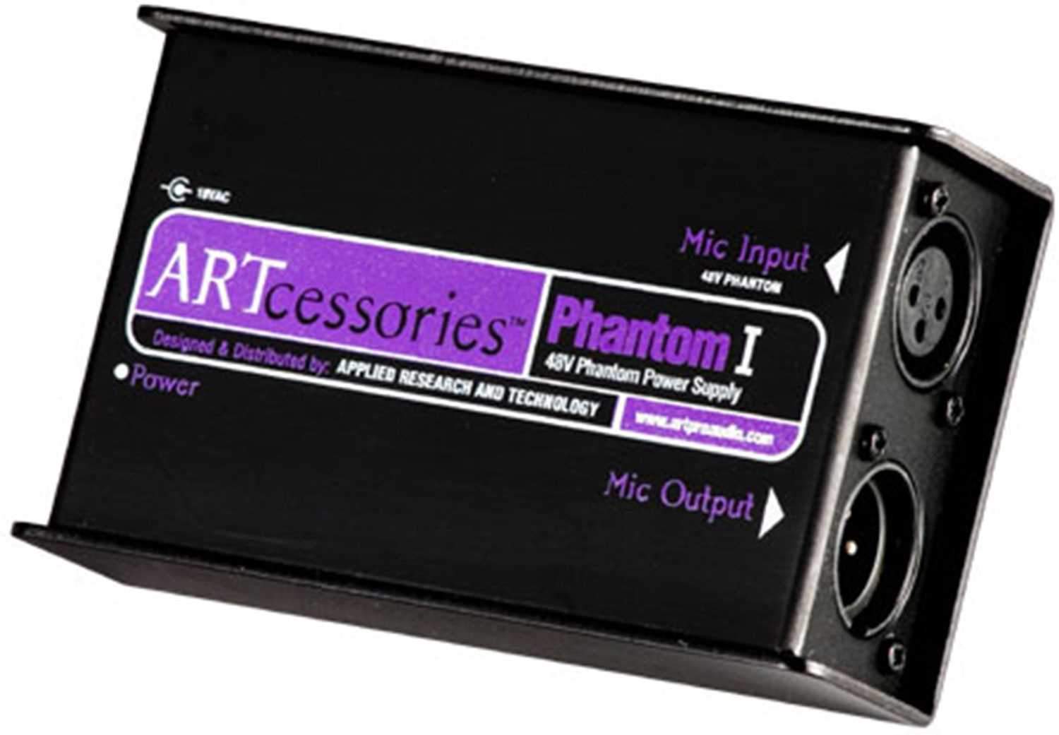 ART PHANTOM I Phantom Power Supply - PSSL ProSound and Stage Lighting