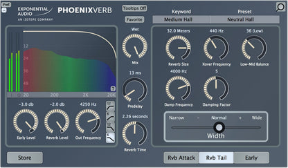 iZotope PhoenixVerb by Exponential Audio - PSSL ProSound and Stage Lighting