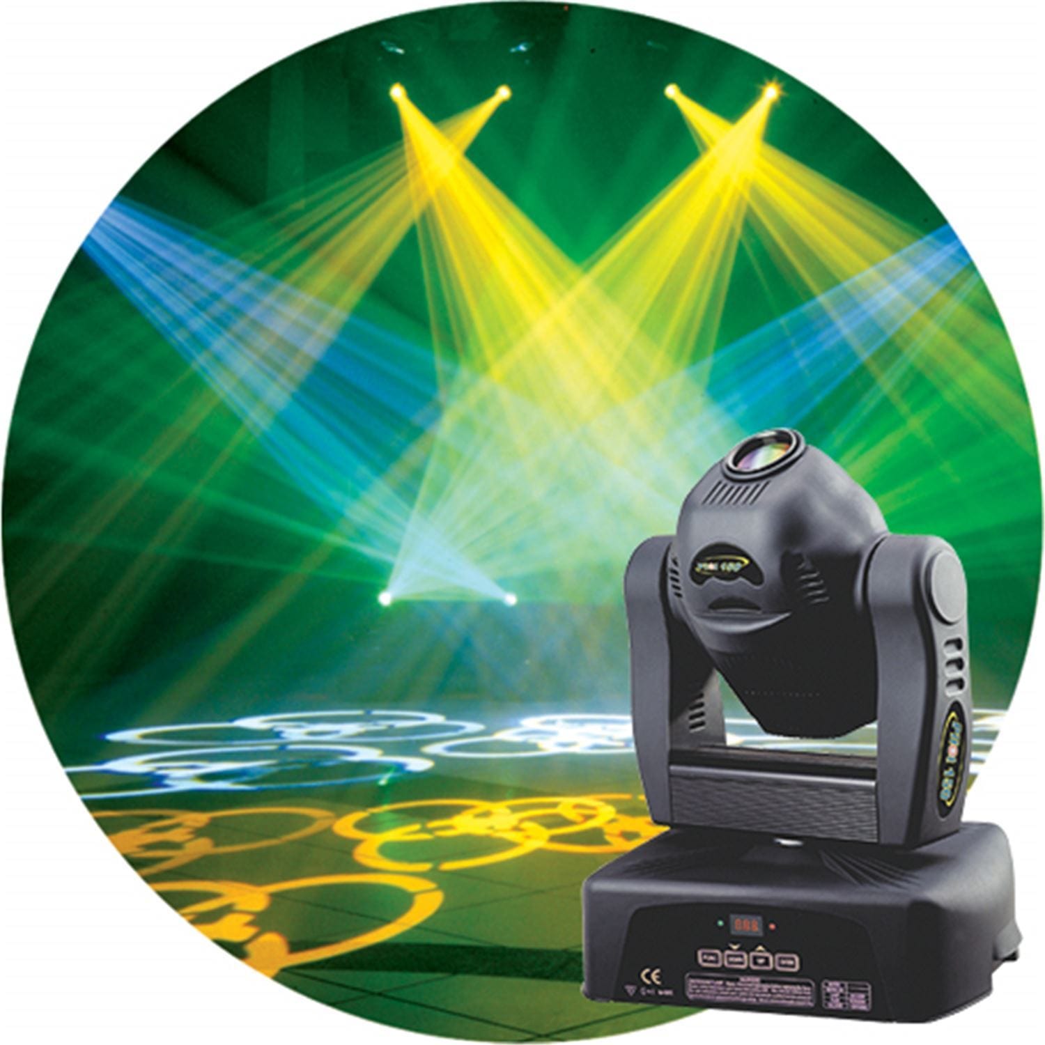 Pearl River PILOT150 Moving Yoke Light (Hti152) - PSSL ProSound and Stage Lighting