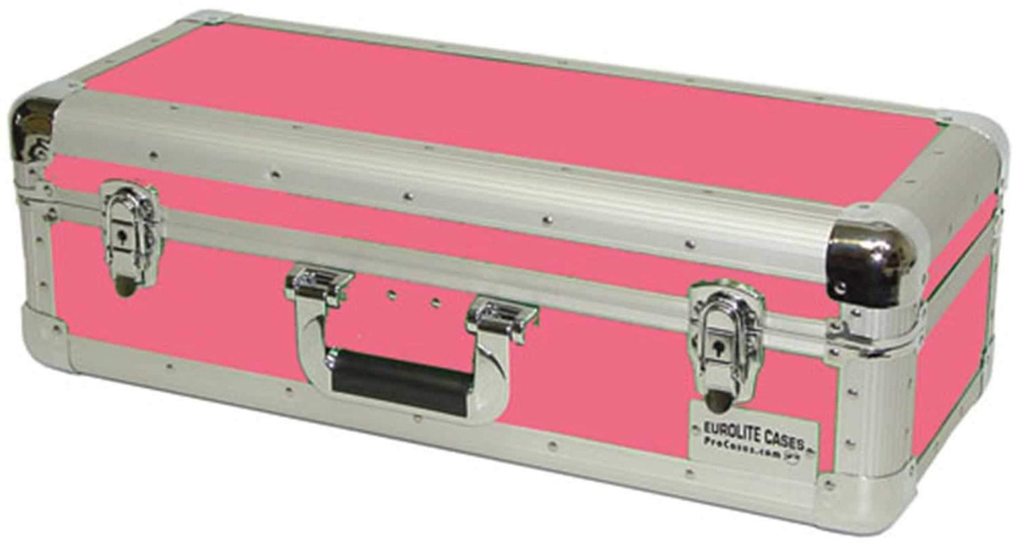 Prosound 4 Row Cd Case Pink - Holds Up To 400Cd's - PSSL ProSound and Stage Lighting