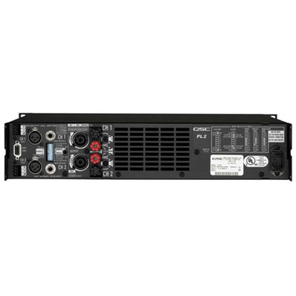 QSC PL218 PL2 Series Power Amplifier 310W @ 8 ohms - PSSL ProSound and Stage Lighting