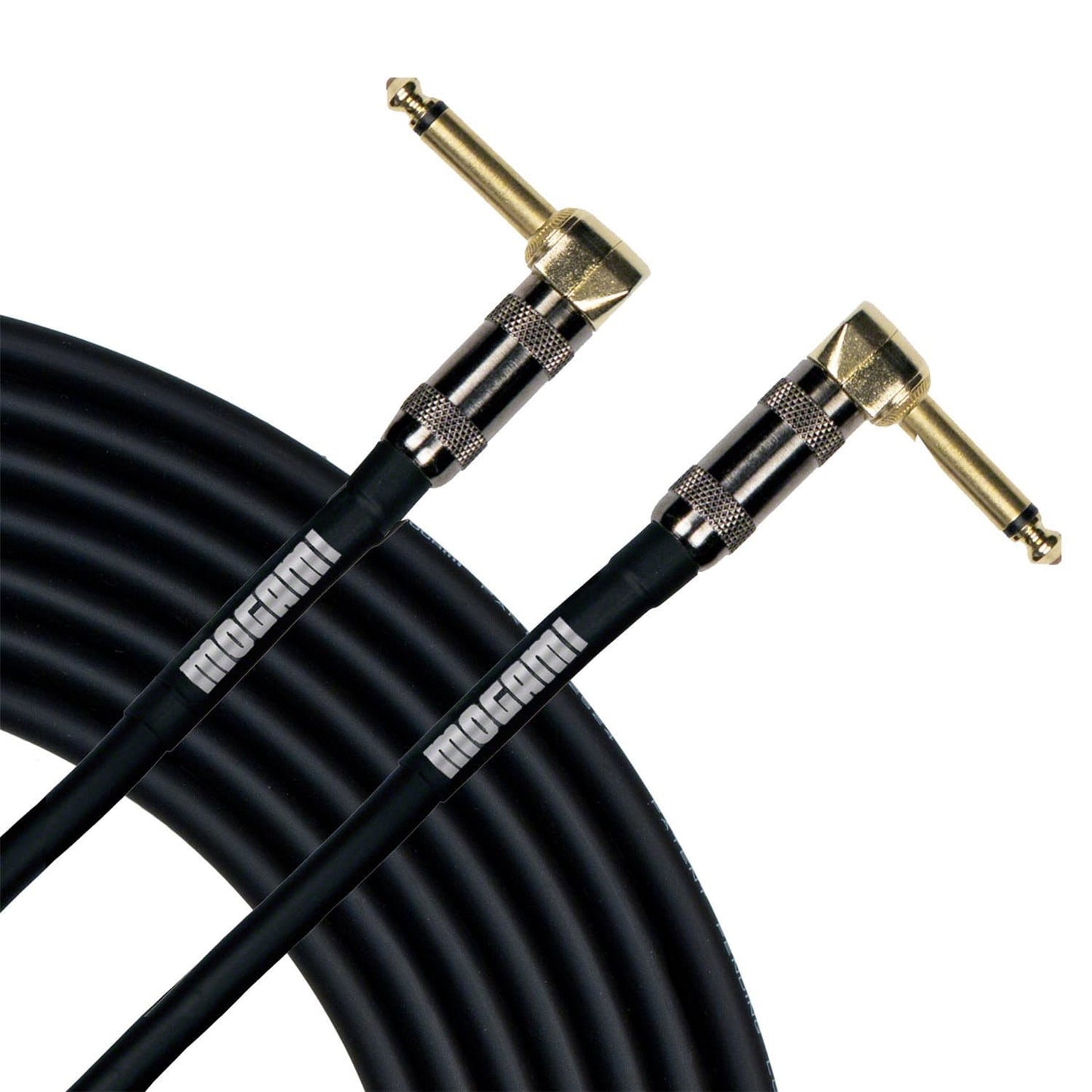 Mogami Platinum Pedal Right Angle 1/4 Cable 1.5ft - PSSL ProSound and Stage Lighting