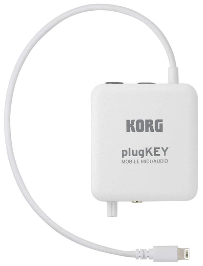 Korg PLUGKEY MIDI to iOS Lightning Adaptor (White) - PSSL ProSound and Stage Lighting