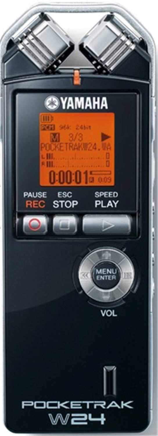 Yamaha Pocketrak-W24 Digital Audio Recorder - PSSL ProSound and Stage Lighting