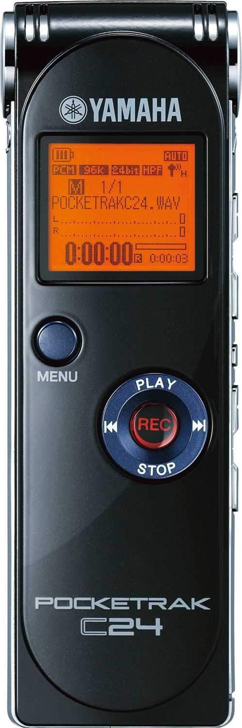 Yamaha Pocketrak-C24 Digital Audio Recorder - PSSL ProSound and Stage Lighting