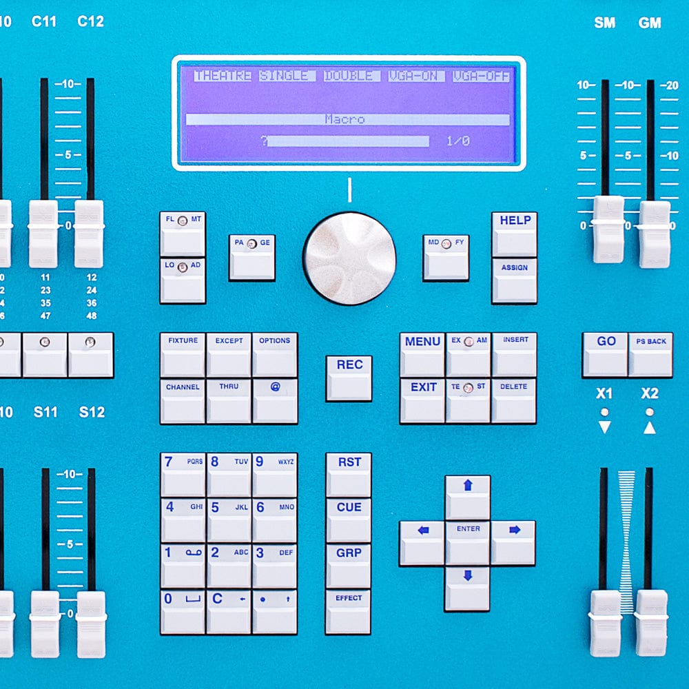 Leviton PPIC-V12 Piccolo 12/48 with support for 48 channels and 32 attributes - PSSL ProSound and Stage Lighting