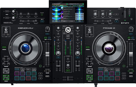 Denon DJ Prime 2 Smart DJ Console with 7In Touchscreen - PSSL ProSound and Stage Lighting