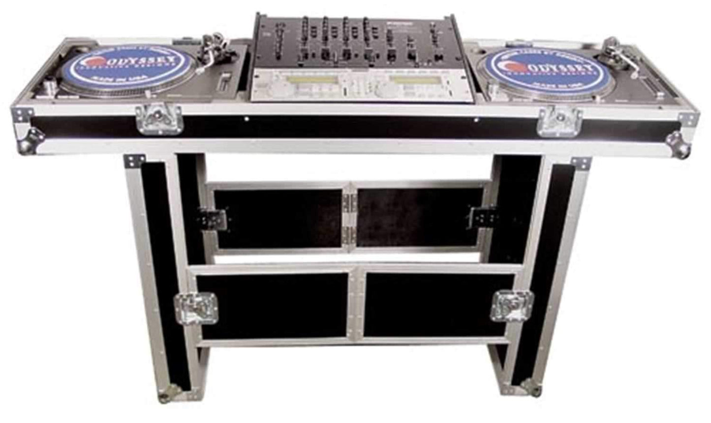 Odyssey Standard DJ Case/Stand with Wheels-19 Mixer - PSSL ProSound and Stage Lighting