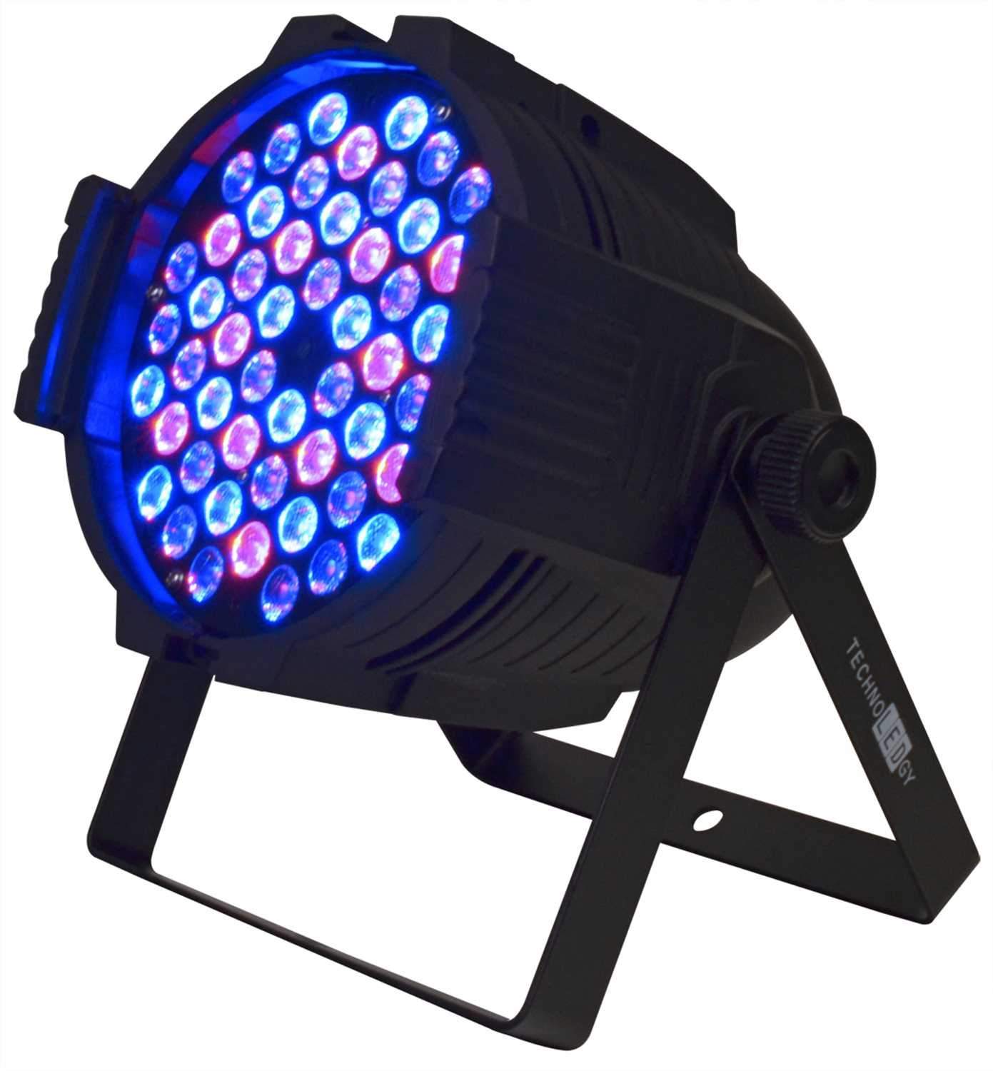 TechnoLEDgy Pro Par 162 Watt 54x3w RGBW LED Light - PSSL ProSound and Stage Lighting