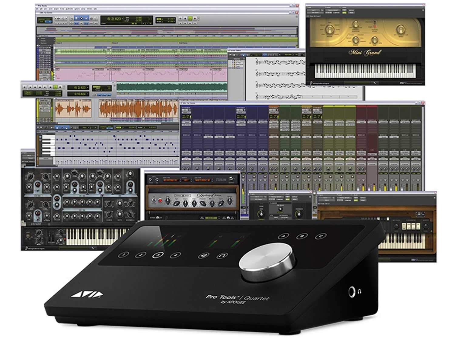 Avid Apogee Pro Tools Quartet Interface & Software - PSSL ProSound and Stage Lighting