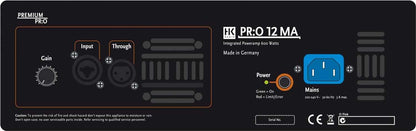 HK Audio PRO12MA Powered Stage Monitor Speaker - PSSL ProSound and Stage Lighting