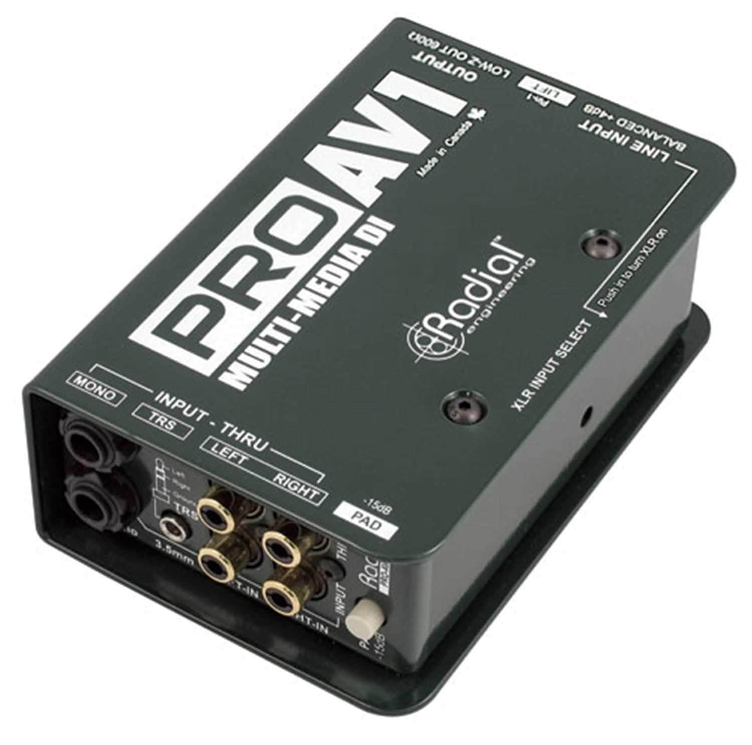 Radial ProAV1 Direct Box – Solotech