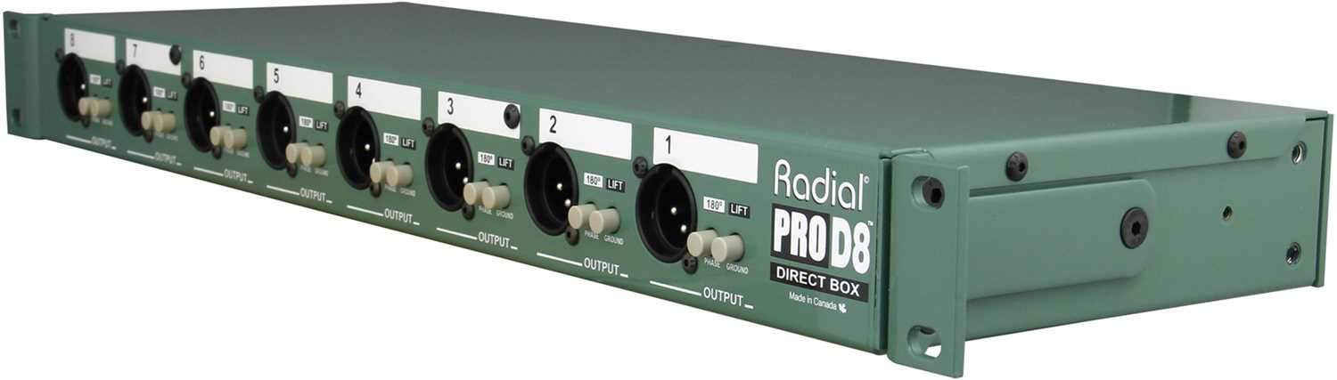 Radial ProD8 DI Box – Solotech