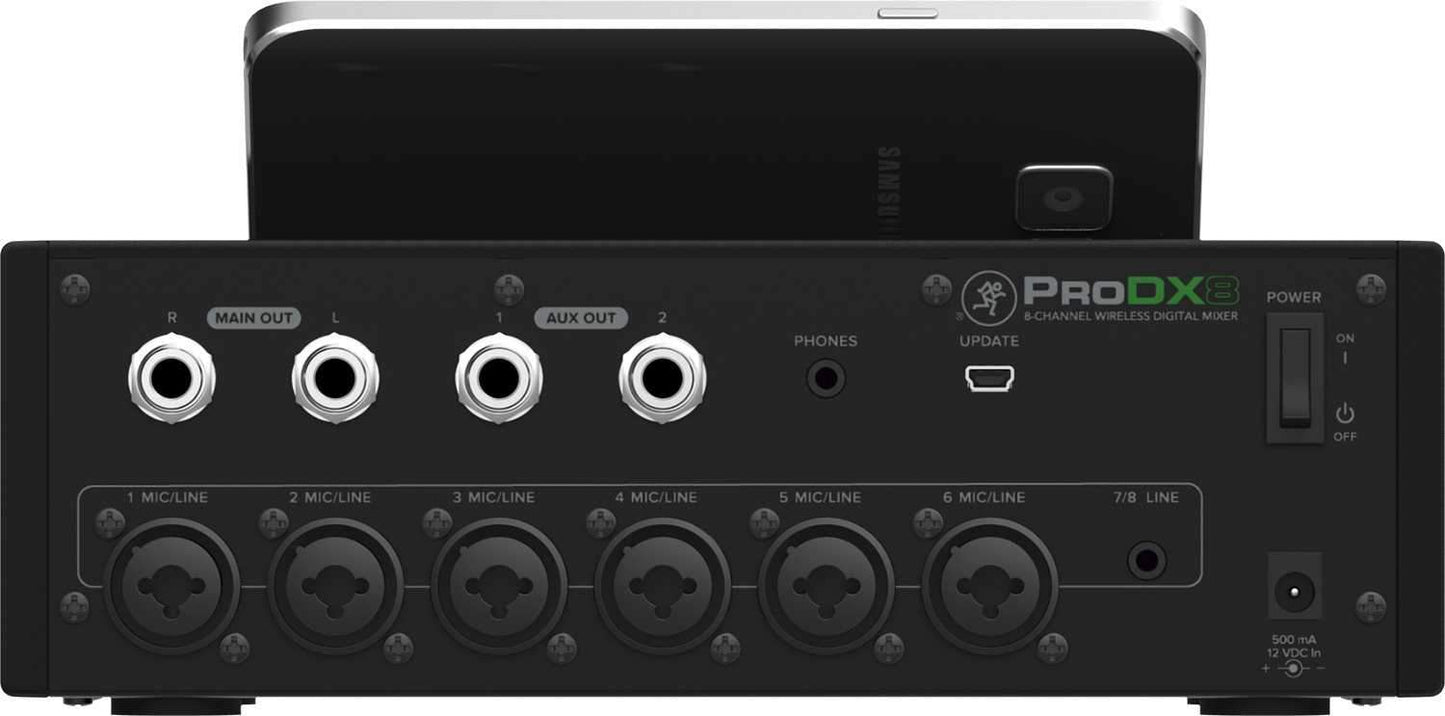 Mackie ProDX8 8-Channel Wireless Digital Mixer - PSSL ProSound and Stage Lighting