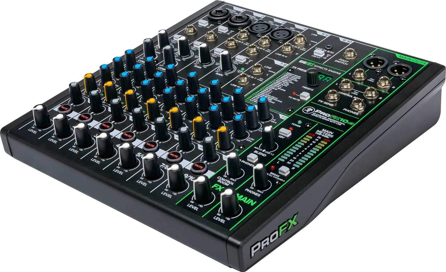 Mackie ProFX10v3 10-Channel Effects Mixer with USB - PSSL ProSound and Stage Lighting