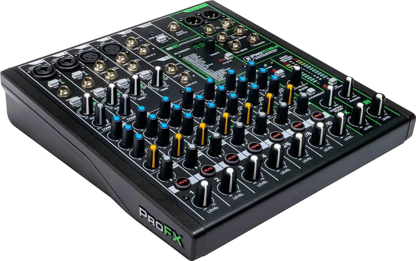 Mackie ProFX10v3 10-Channel Effects Mixer with USB - PSSL ProSound and Stage Lighting