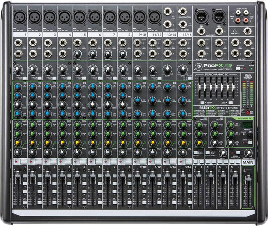 Mackie ProFX16v2 16-Channel 4-Bus Mixer with USB - PSSL ProSound and Stage Lighting