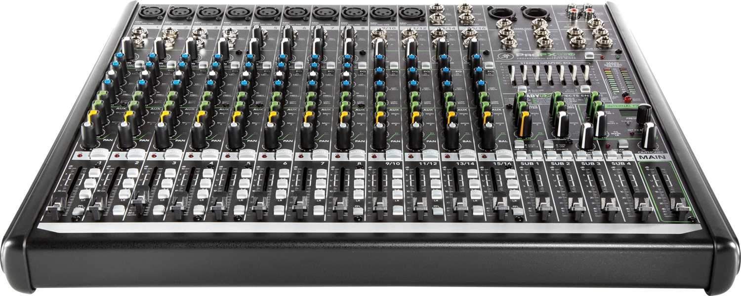 Mackie ProFX16v2 16-Channel 4-Bus Mixer with USB