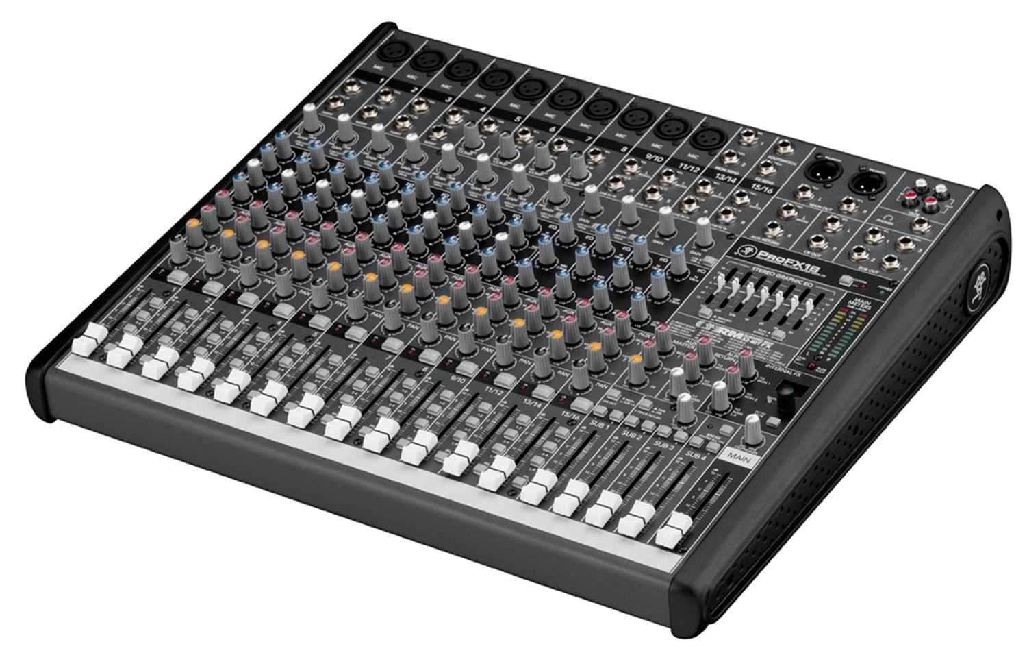 配信機器・PA機器・レコーディング機器 MACKIE Pro Fx16 Mackie ProFX16 Pro 16 Ch Analog PA Mixer w Effects