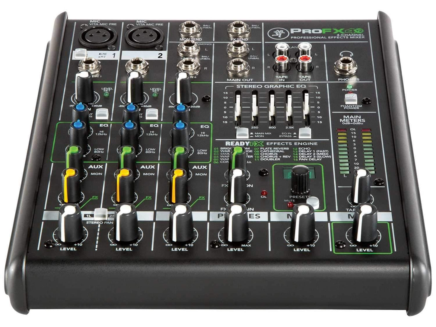 Mackie ProFX4v2 4-Channel Analog Mixer with FX - PSSL ProSound and Stage Lighting