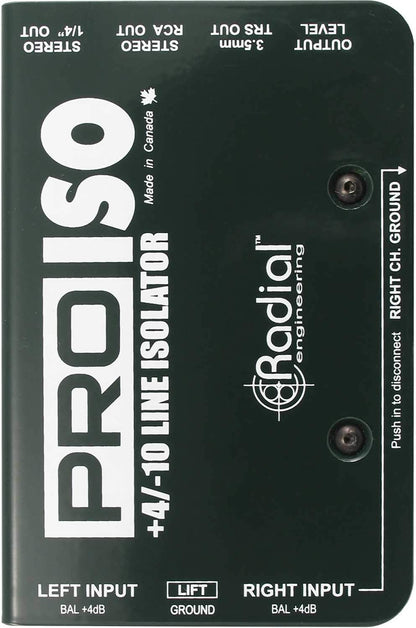 Radial ProISO Voice Range Passive Converter - PSSL ProSound and Stage Lighting