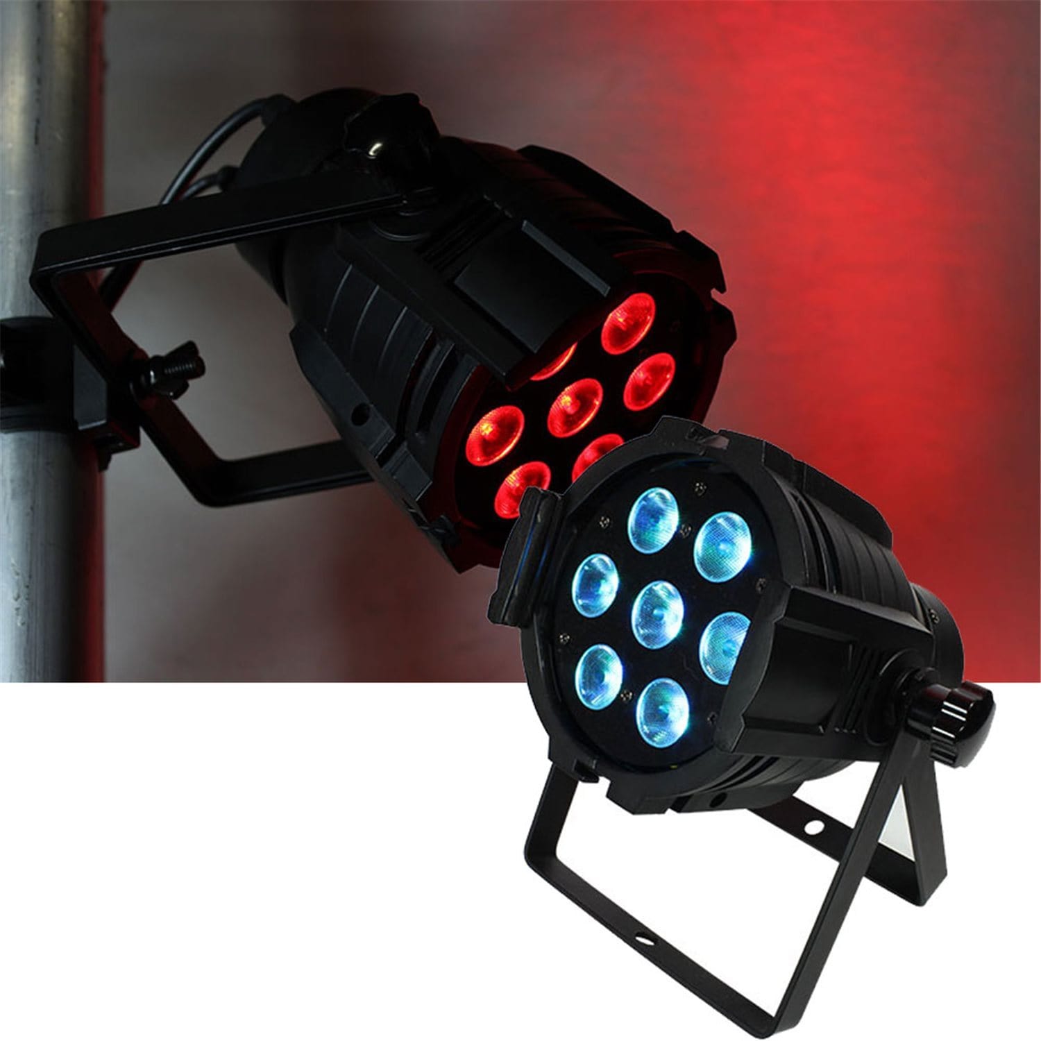 Blizzard ProPar Seven-6 DMX RGBAW Plus UV LED Light - PSSL ProSound and Stage Lighting