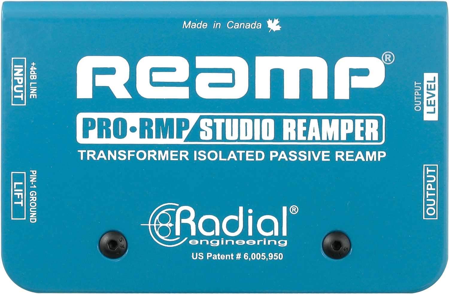 Radial ProRMP Passive Reamper with Custom Transformer - PSSL ProSound and Stage Lighting