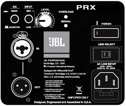 JBL PRX525 Dual 15In 2-Way Powered Speaker - PSSL ProSound and Stage Lighting