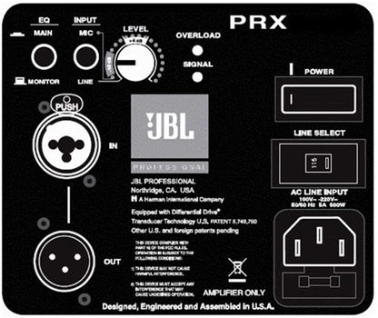 JBL PRX718S 18" Powered 700 Watt Subwoofer - PSSL ProSound and Stage Lighting