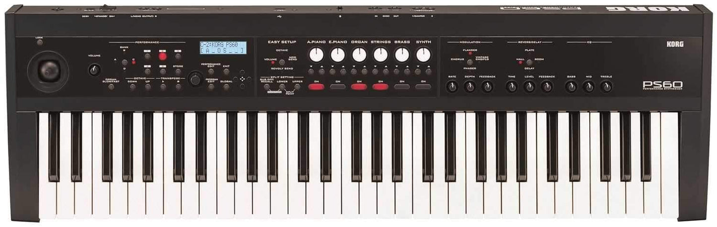 KORG PS60 - 61 Key Performance Synthesizer - PSSL ProSound and Stage Lighting